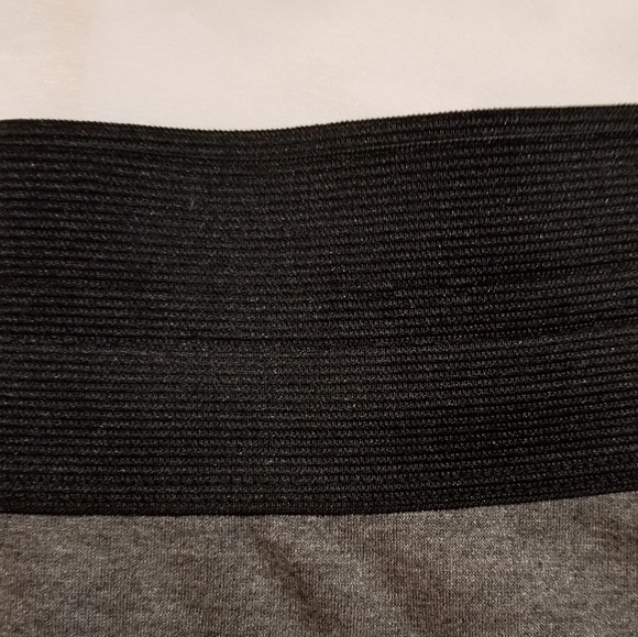 CHARLOTTE RUSSE Mini Skirt Charcoal Bodycon NWOT - Picture 2 of 4